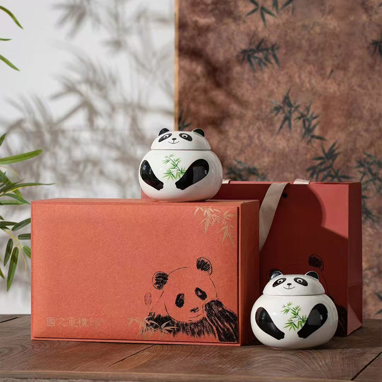 Panda Tea Storage Jar Set